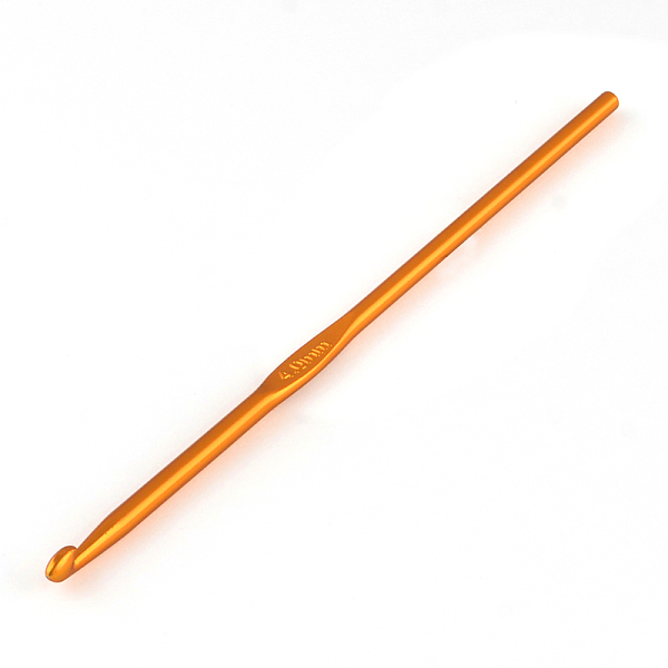 

PandaHall Random Single Color Aluminum Crochet Hooks, Single Color per Bag, Pin: 4mm, 148x4.0mm Aluminum Multicolor