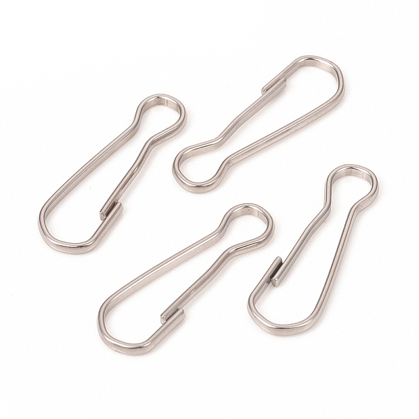 

PandaHall Stainless Steel Keychain Clasp Findings, Stainless Steel Color, 32x10x2mm Stainless Steel Others