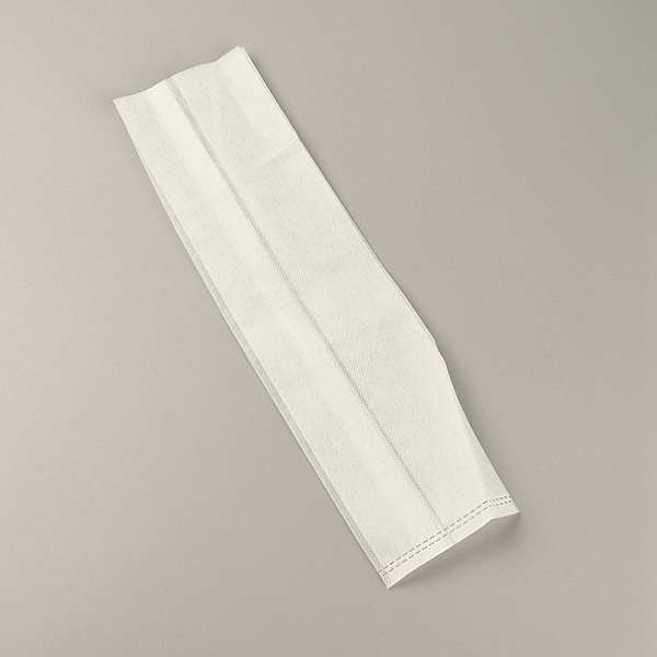 

PandaHall Rectangle No-woven Fabric Planting Bag, Plant Supplies, White, 346x96x1mm, 100pcs/bag Cloth White