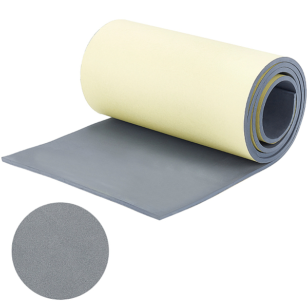 

PandaHall Adhesive EVA Foam Sheets, for Art Supplies, Paper Scrapbooking, Cosplay, Halloween, Foamie Crafts, Gray, 300x6mm, about 2m/roll...
