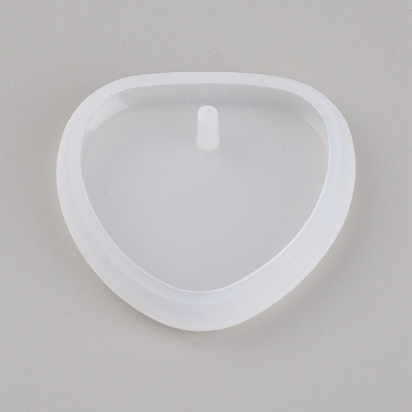 

PandaHall Heart Pendant Silicone Mold, Resin Casting Molds, Epoxy Resin Craft Making, White, 41x41x7mm, Hole: 3mm, Inner Diameter: 34.5x35mm...