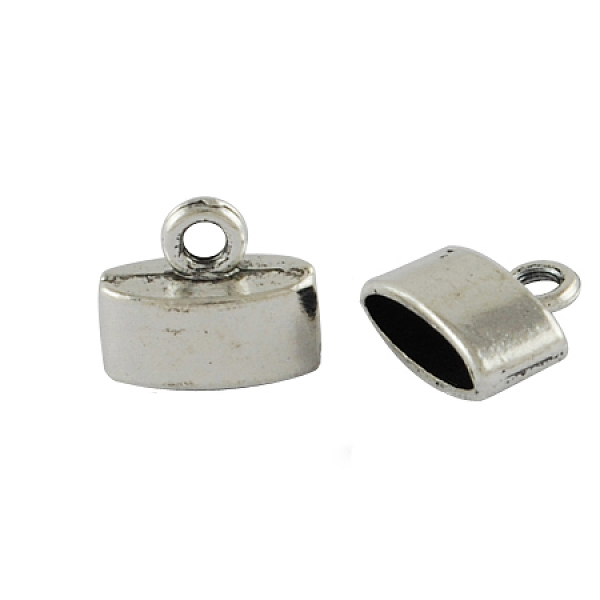 

PandaHall Tibetan Style Cord Ends, Lead Free & Cadmium Free & Nickel Free, Antique Silver, 10x11.5x5mm, Hole: 2mm, Inner Diameter: 9x3mm...