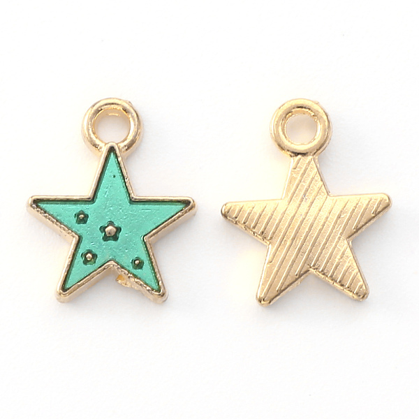 Alloy Enamel Charms - image