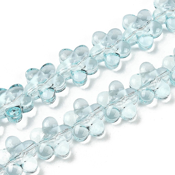 Transparent Glass Beads Strands