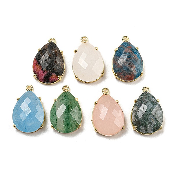 Natural Mixed Stone Pendants