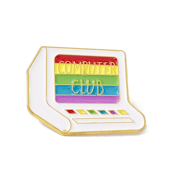 

PandaHall Rainbow Color Pride Colorful Enamel Pin, Gold Plated Alloy Badge for Backpack Clohtes, Computer, 28.5x37.5x1mm Alloy+Enamel...