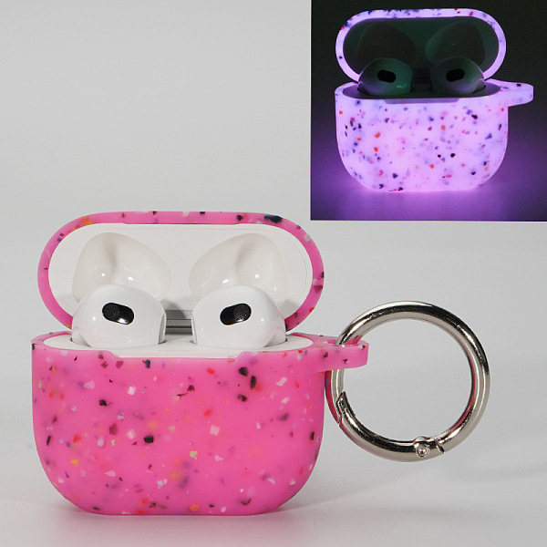 

PandaHall Luminous Silicone Wireless Earbud Carrying Case, Glow in the Dark Earphone Storage Pouch, Hot Pink, 50.5x67.6x29mm Silicone...