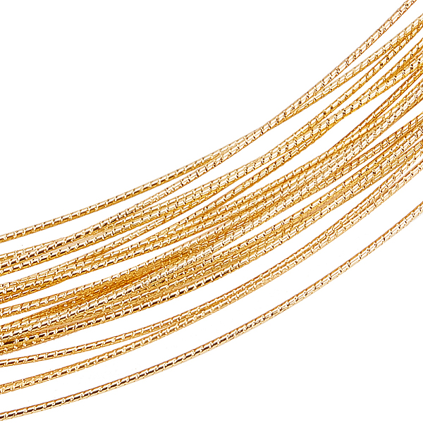 BENECREAT 32FT 23 Gauge Golden Pure Copper Wire