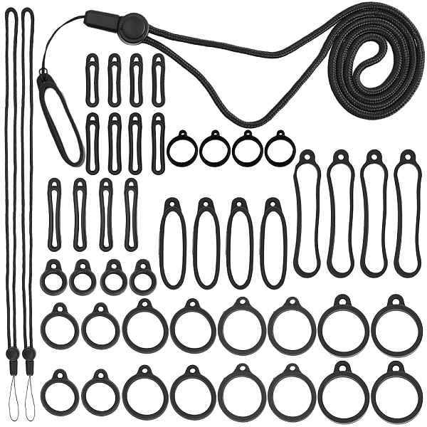 Kit de fabrication de stylet électronique et de cordon de cou en silicone avec support pour briquet