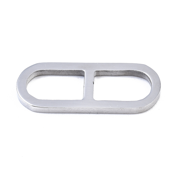

PandaHall 304 Stainless Steel Link Connectors, Laser Cut, Oval, Stainless Steel Color, 20x8x1.5mm, Hole: 5x8mm 304 Stainless Steel Oval