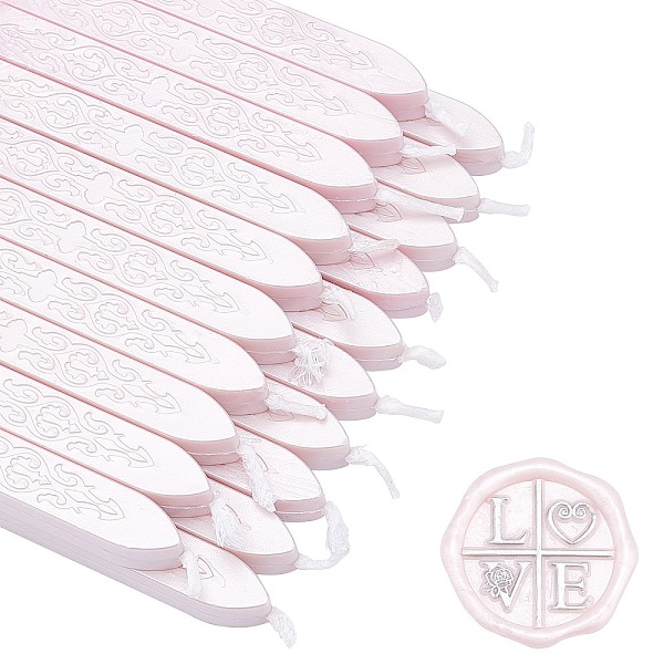 

PandaHall Sealing Wax Sticks, with Wicks, for Wax Seal Stamp, Thistle, 91x12x11.8mm Wax Purple