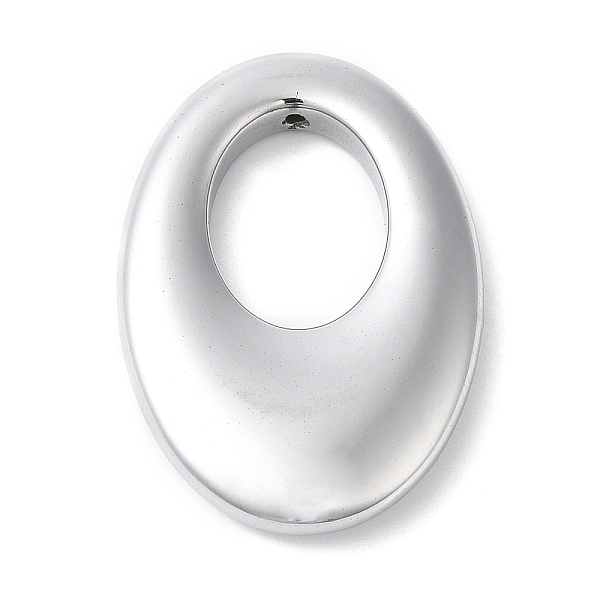 

PandaHall Electroplated Synthetic Non-magnetic Hematite Pendants, Oval Charms, Platinum Plated, 34x23.5x2mm, Hole: 1mm Non-magnetic Hematite...