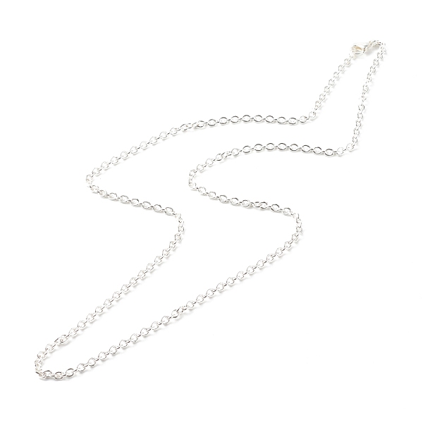 

PandaHall 304 Stainless Steel Chain Necklaces, with Lobster Claw Clasps, Silver, 23.6 inch(60cm) 304 Stainless Steel