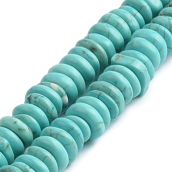 Natural Howlite Bea… - image