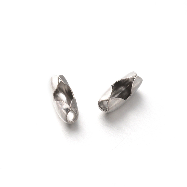 

PandaHall 304 Stainless Steel Ball Chain Connectors, Stainless Steel Color, 7x3mm, Hole: 1mm, Fit for 2mm ball chain 304 Stainless Steel