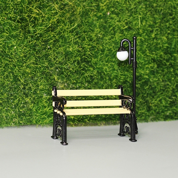 Alloy Chair & Street Light Set