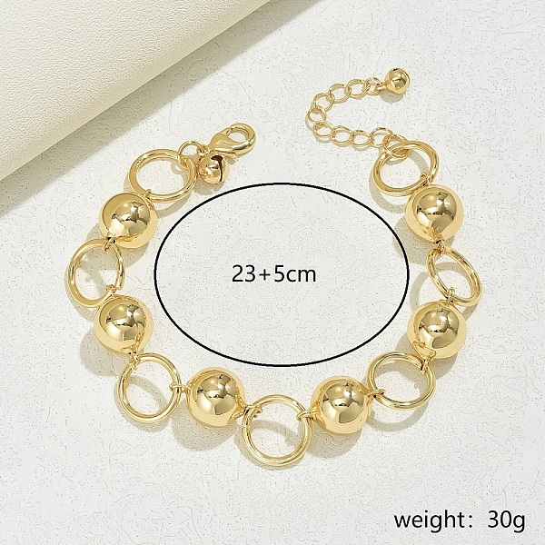 

PandaHall Metal Bell Ankletsts for Women Iron