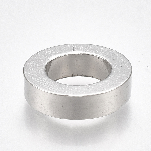 

PandaHall CCB Plastic Beads, Large Hole Beads, Column, Platinum, 12x3mm, Hole: 7mm Plastic Column