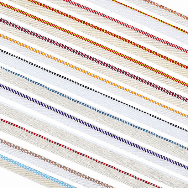 

PandaHall AHANDMAKER 14 pcs 39inch Book Binding Headbands Mixed Color Book Repair Cloth for Repairing Binding of Old Book, Book Decoration..., Multicolor