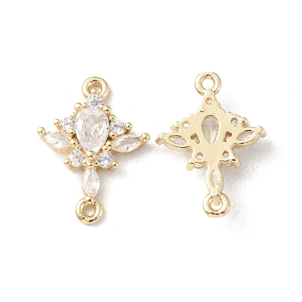Brass Pave Clear Cu… - image