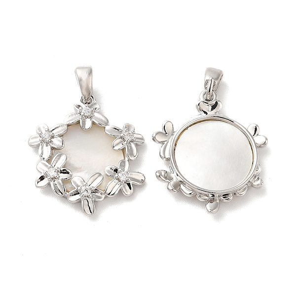Brass Shell Pendants - image