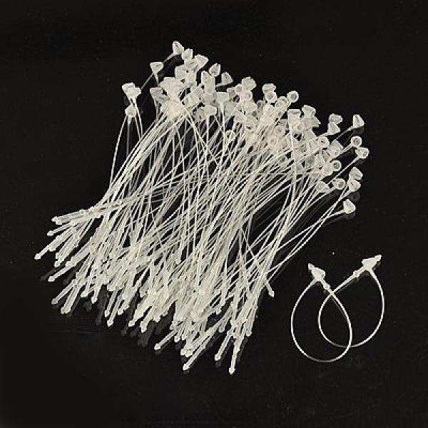 

PandaHall PP Cable Ties, Tie Wraps, Zip Ties, White, about 76.2mm long, 5000pcs/boxes Plastic White