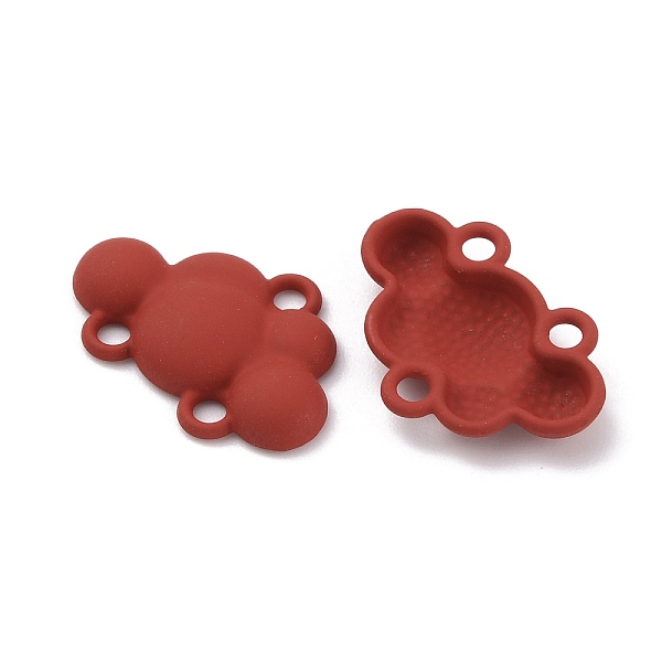 

PandaHall Spray Painting Zinc Alloy Chandelier Component Links, Cloud, Red, 13x19.5x3mm, Hole: 2mm Alloy Cloud Red