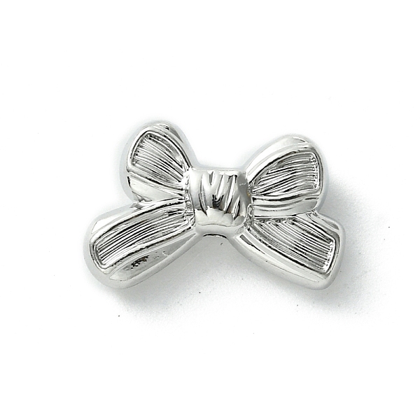 

PandaHall Alloy Beads, Bowknot, Platinum, 10.5x16x5mm, Hole: 1.6mm Alloy Bowknot