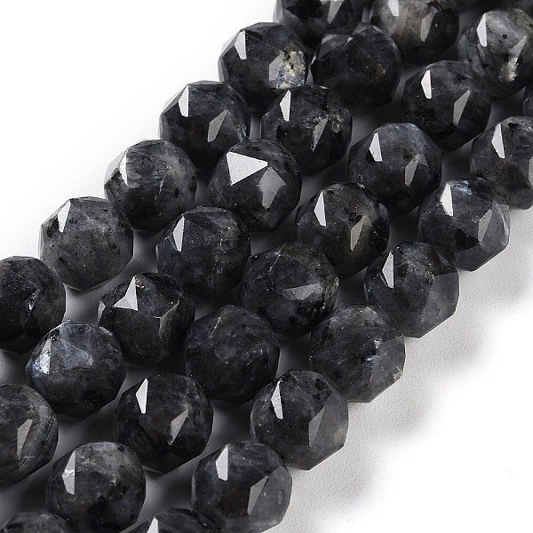 

PandaHall Natural Larvikite Beads Strands, Faceted, Double Hearted & Star Cut Beads, 8.5~10.5x9~10.5mm, Hole: 0.8mm, about 40~42pcs/strand...