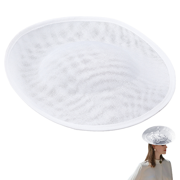 Base fascinator mini sombrero de lino