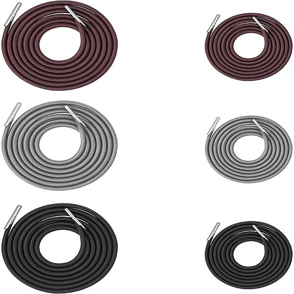 

PandaHall AHANDMAKER Replacement Cords for Zero Gravity Chair, 12 Pcs 3 Colors Elastic Rubber Cord with Iron Finding Professional..., Multicolor