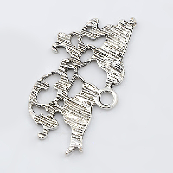 

PandaHall Zinc Alloy Pendants, Lead Free and Cadmium Free & Nickel Free, Bird, Antique Silver Color, Size: about 37mm long, 19mm wide, 1mm...