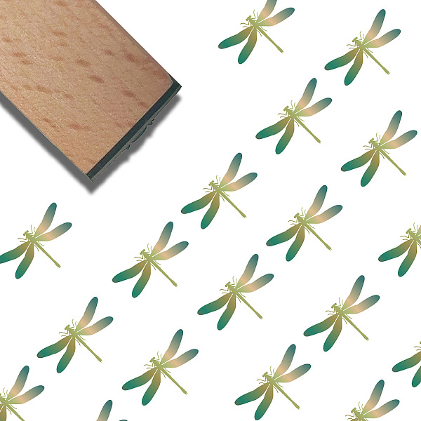 

PandaHall Square Wooden Stamps, with Rubber, for DIY Scrapbooking, Dragon, 40x15x15mm Wood Dragon