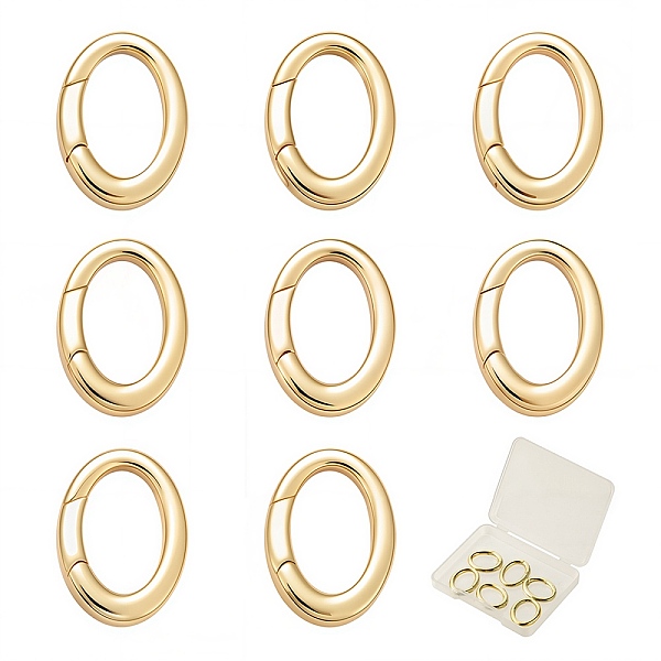 8Pcs Brass Spring G… - image