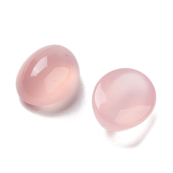 Natural Pink Agate Cabochons