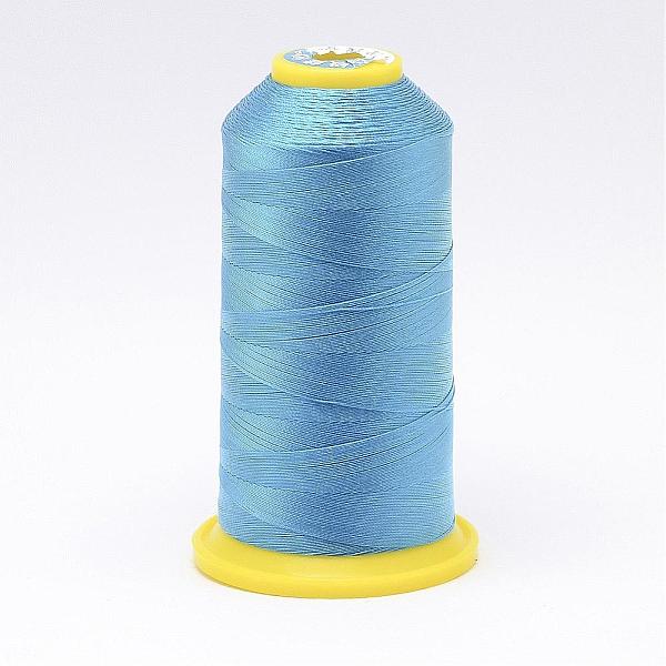 

PandaHall Nylon Sewing Thread, Cornflower Blue, 0.6mm, about 300m/roll Nylon Blue