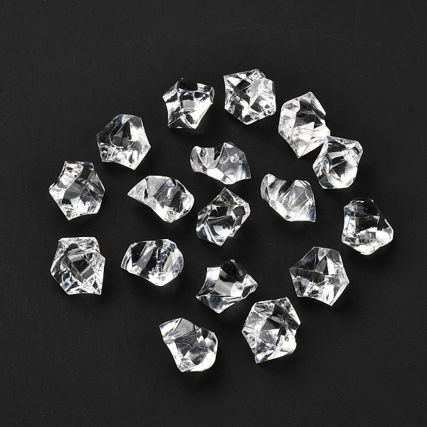 

PandaHall Irregular-shape Acrylic Rhinestone, Artificial Ice Gems for Vase Fillers Home Decorations, Clear, 21x16x13.5~14mm, about 600pcs/kg...
