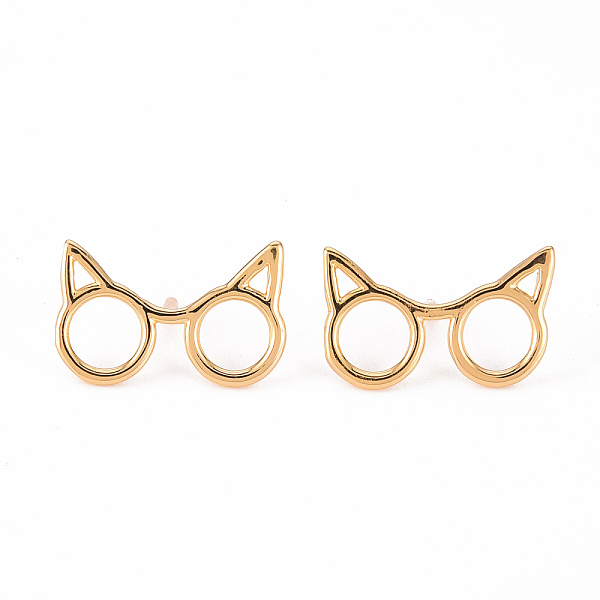 Brass Stud Earring … - image