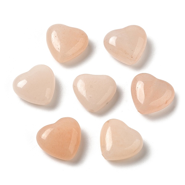 

PandaHall Natural Pink Aventurine Beads, Heart, 11.5~12x12.5~13x5.5~6mm, Hole: 1.4mm Pink Aventurine Heart