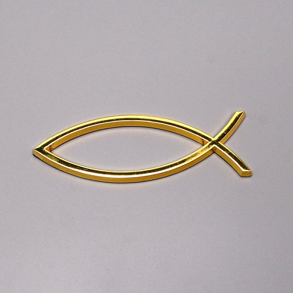 Absプラスチックフィッシュデカールステッカー