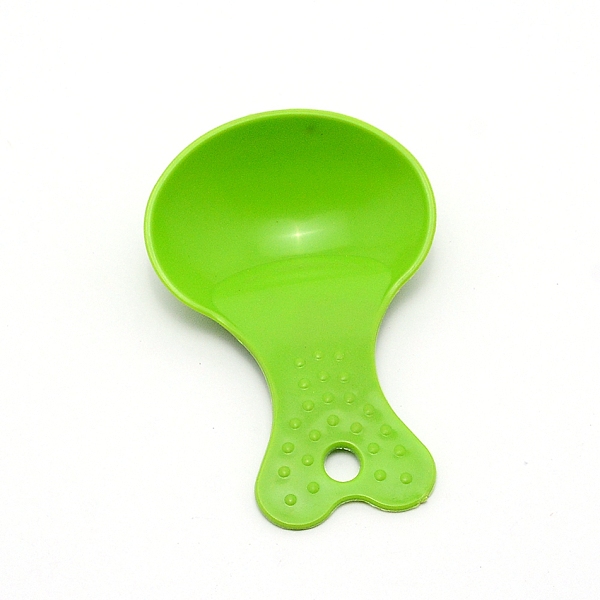 

PandaHall Plastic Food Scoop, Dog Feeder Food Shovel, Pet Supplies, Green, 106x72x3.5mm, Hole: 8mm Plastic Others Green