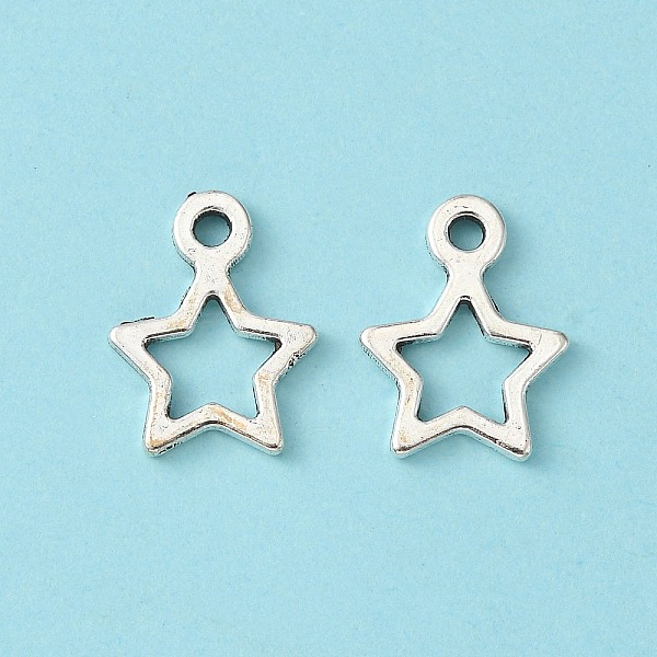 

PandaHall Tibetan Style Alloy Charms, Star, Christmas, Antique Silver, Lead Free & Cadmium Free & Nickel Free, 14x10x2mm, Hole: 1.5mm Alloy...