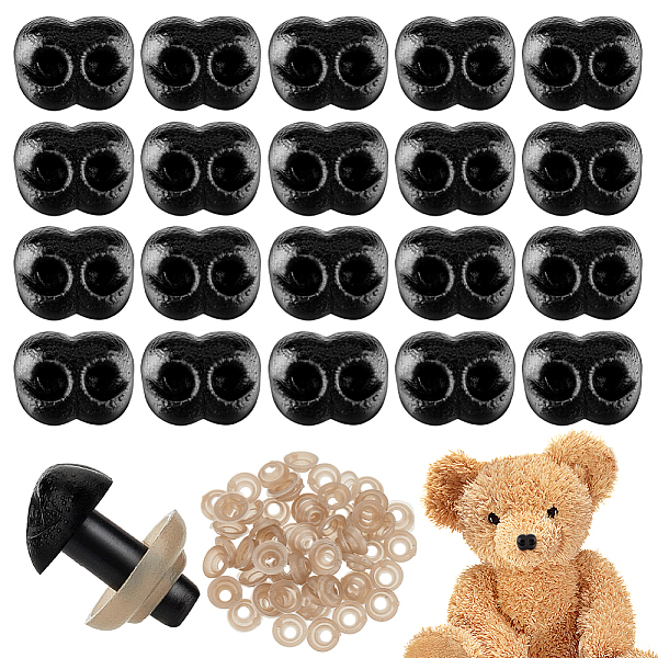 60Pcs Plastic Safet… - image