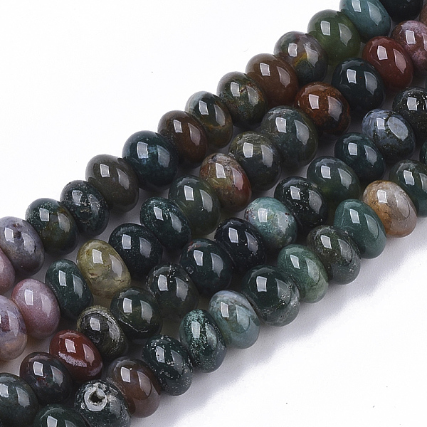 Natural Indian Agate Beads Strands