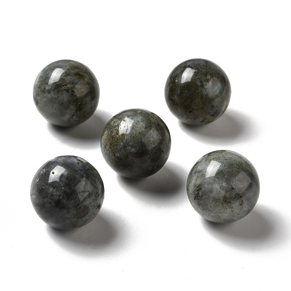 

PandaHall Natural Labradorite Beads, No Hole/Undrilled, Round, 25~25.5mm Labradorite Round