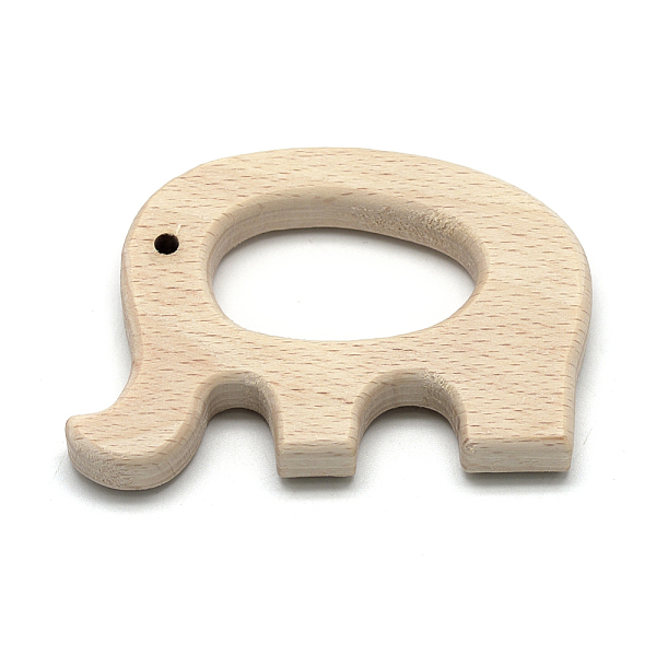 

PandaHall Undyed Beech Wood Big Pendants, Lead Free, Elephant, BurlyWood, 50x72x10.5mm, Hole: 4mm Wood Elephant Orange