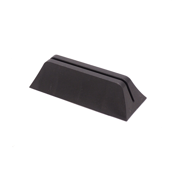 

PandaHall Triangle Plastic Card Holders, Price Tag Name Stand, Black, 38x150x56mm Plastic Triangle Black