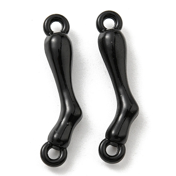 

PandaHall Rack Plating Alloy Connector Charms, Skeleton Links, Long-Lasting Plated, Lead Free & Cadmium Free, Electrophoresis Black...