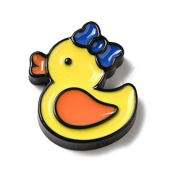 

PandaHall Opaque Resin Cabochons, Cartoon Cabochons, for Jewelry Making, Duck, 27x21.5x5mm Resin Duck Yellow