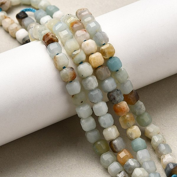 Natural Flower Amazonite Beads Strands